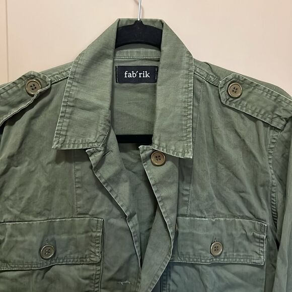 Awesome Green fabrik Jacket Medium/Large Excellent Condition - Picture 2 of 5